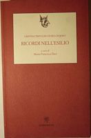 Ricordi nell'esilio<br />
Edizioni ETS, 2001