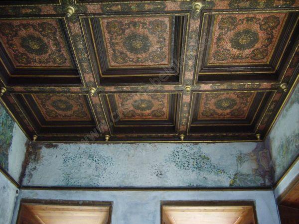 Un soffitto a cassettone