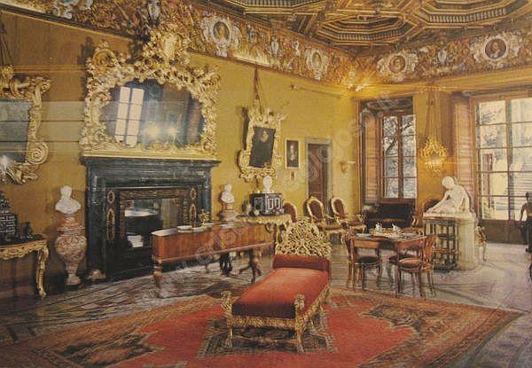 Il salone come si presentava nei primi del novecento