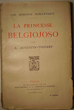 A. Augustin-Thierry La Princesse Belgiojoso